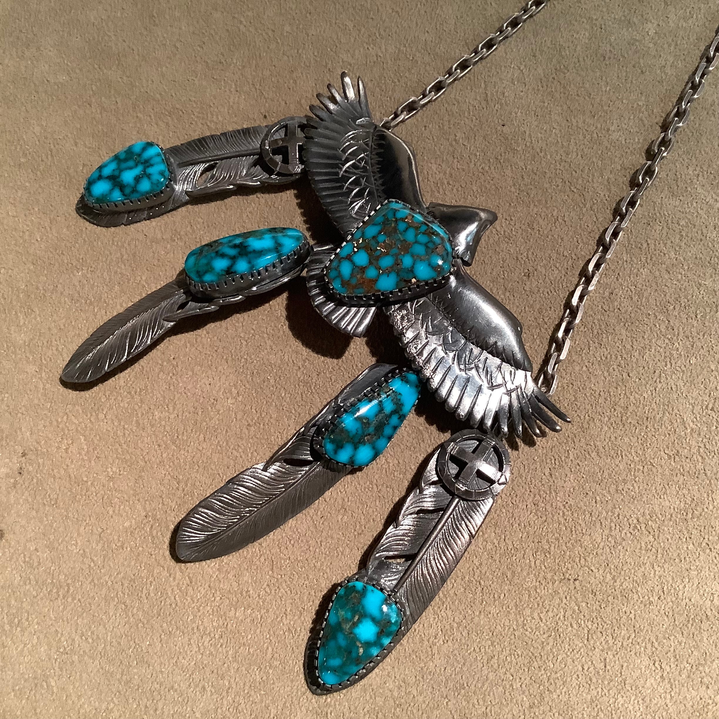 WHEEL WORKS ホイールワークス Complete Eagle Necklace Feather