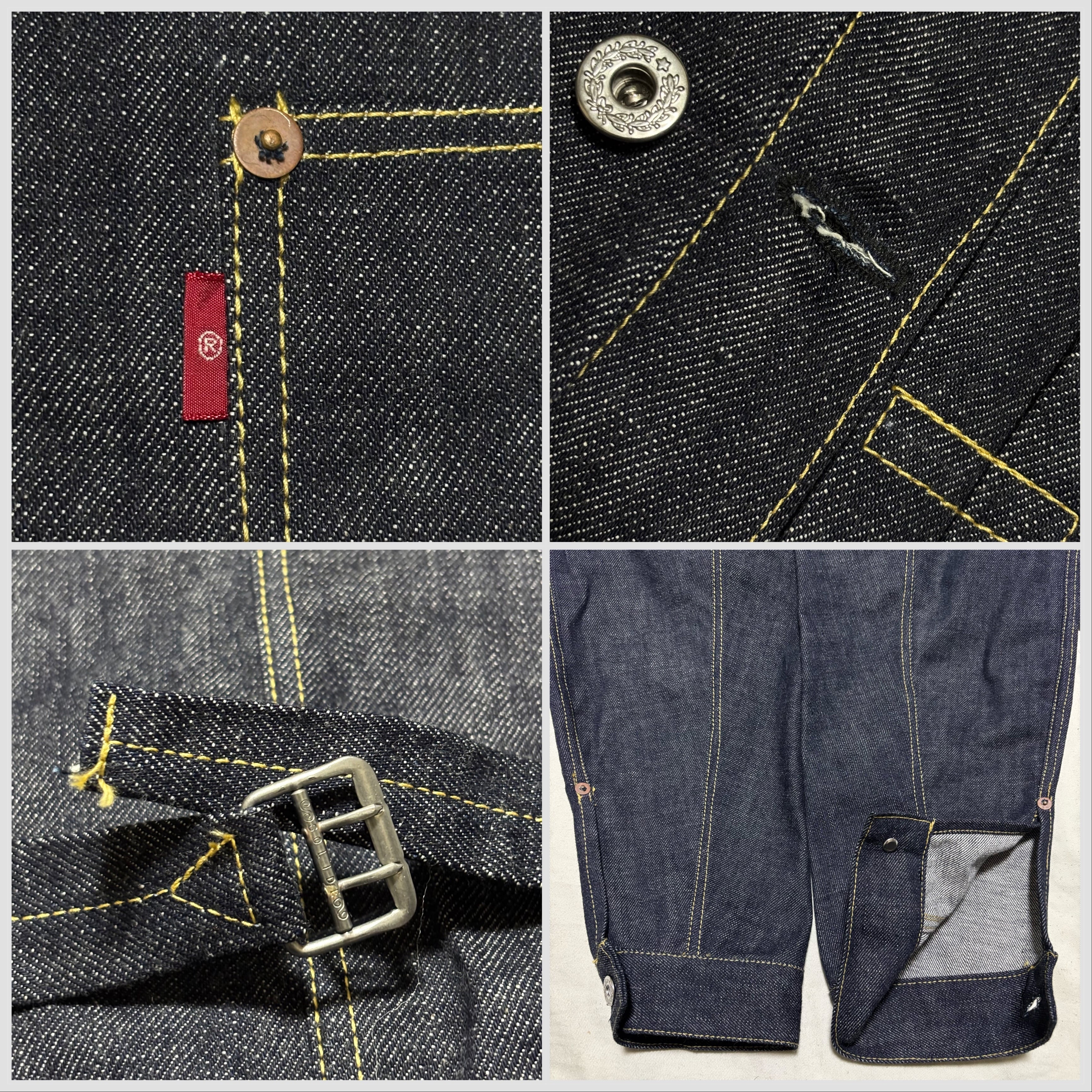 セール！】ハンドメイド 大戦モデル 46XL 1st デニム Tバック R506XX