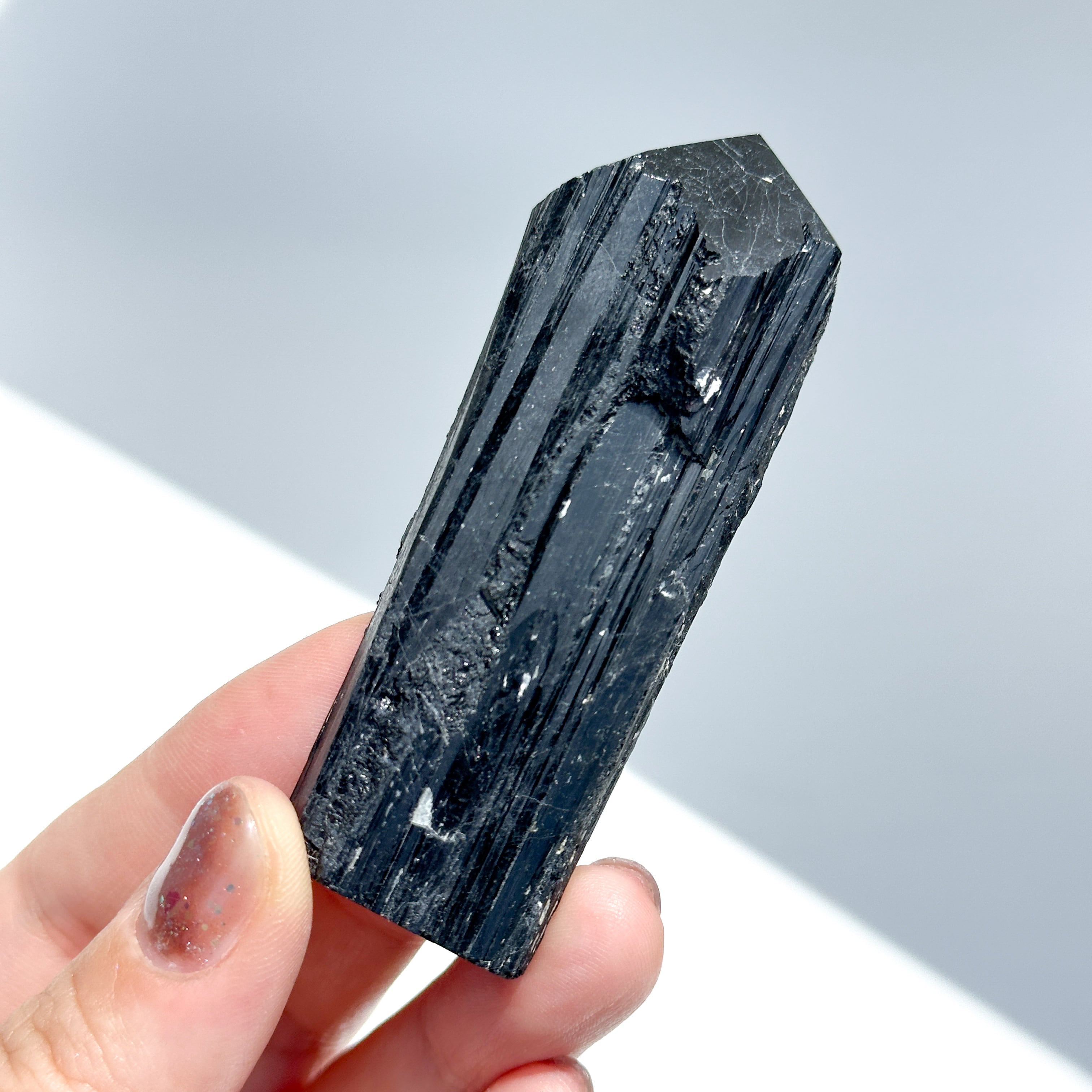 ブラックトルマリン タワー12◇ Black Tourmaline ◇天然石・鉱物