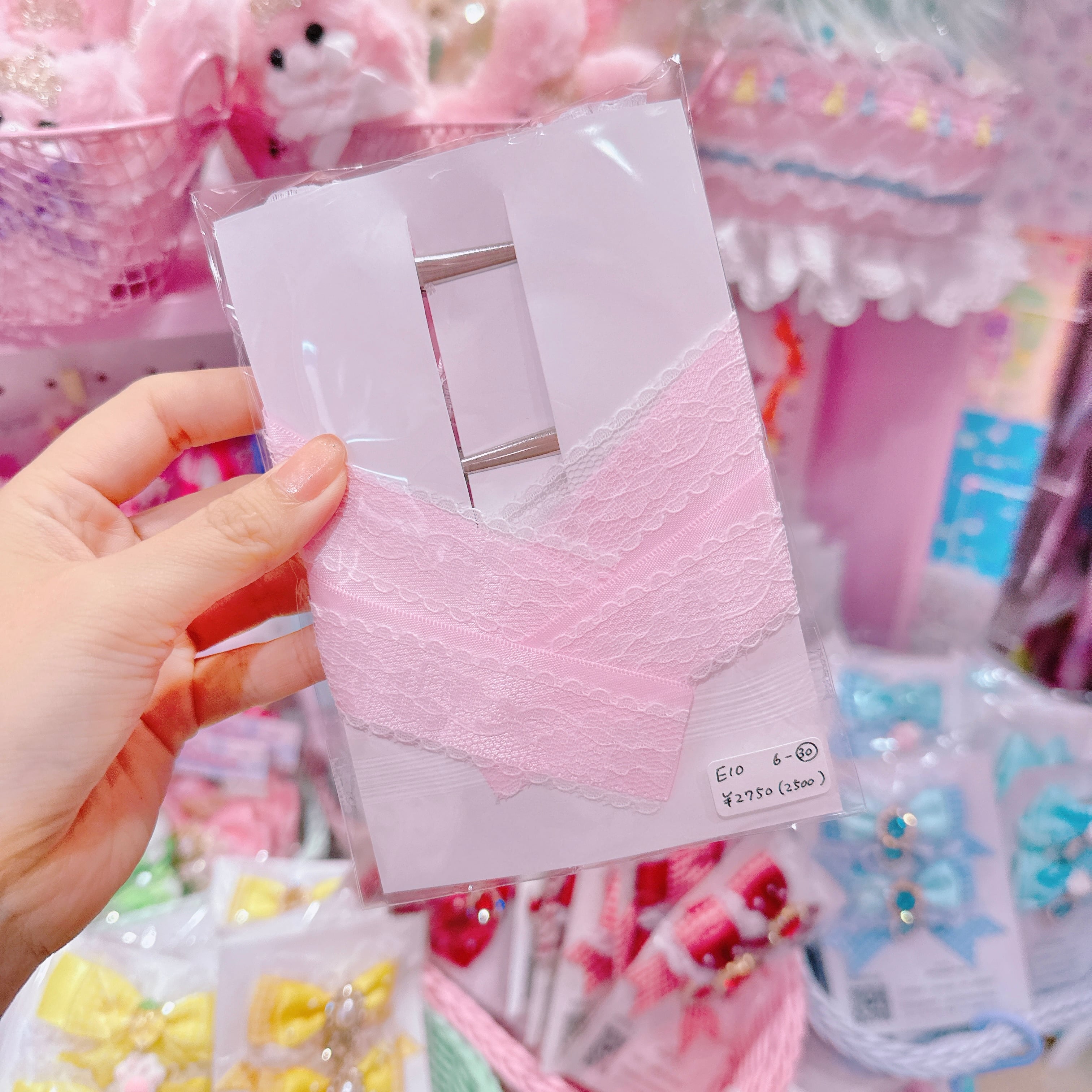 【E10】6-30ツインヘアクリップ