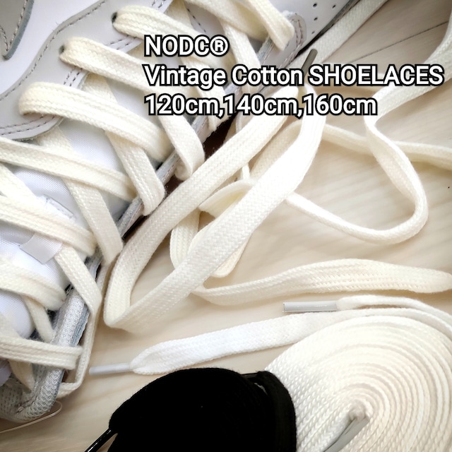 NODC® Vintage Cotton SHOELACES