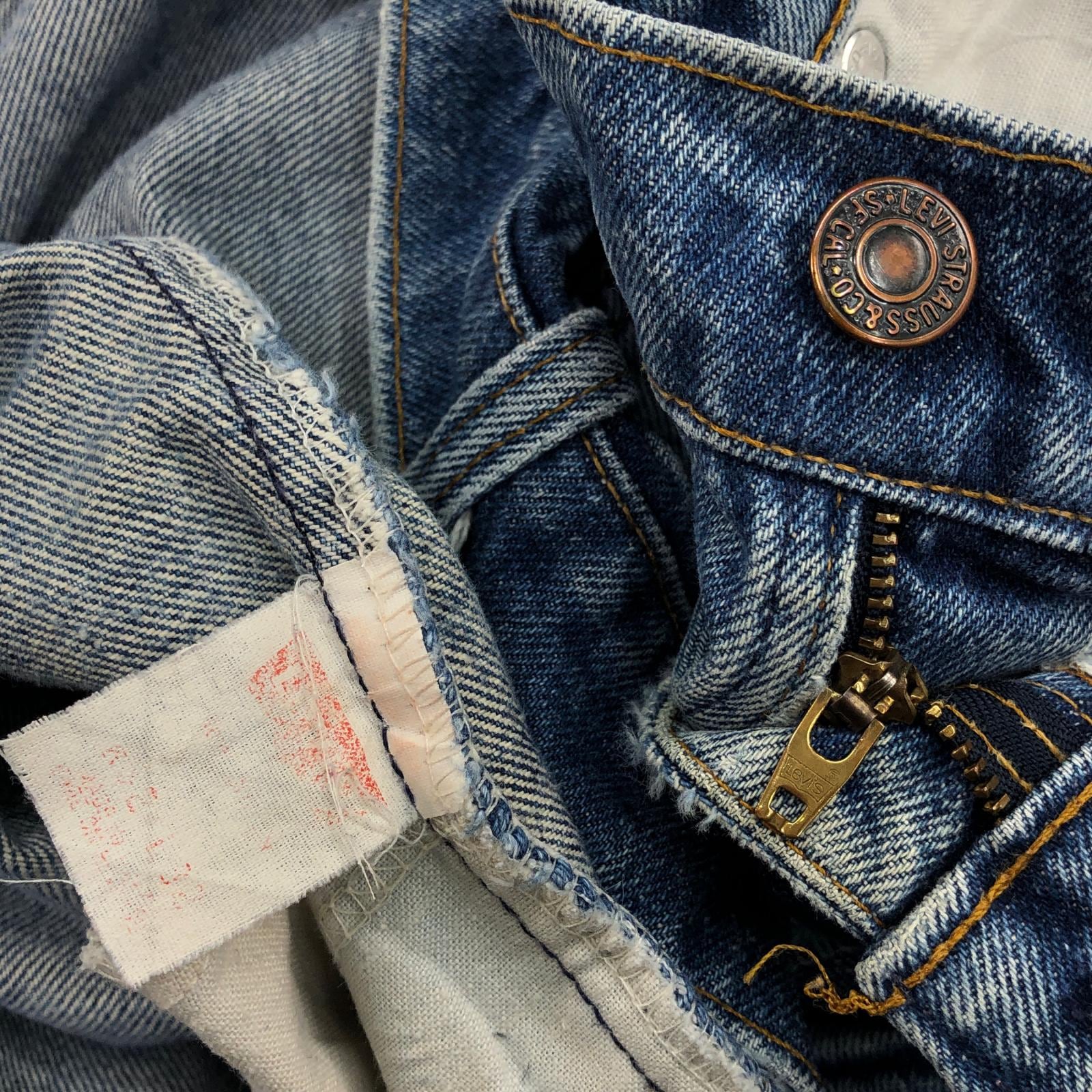 LEVI'S リーバイス 90年代 USA製 505 ボタン裏刻印 575 タグ 表記