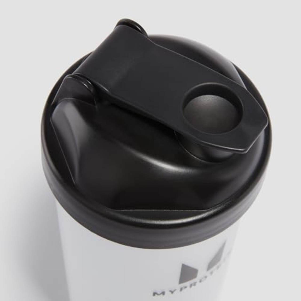 マイプロテイン プラスチック シェイカー - クリア/ブラック