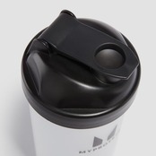 マイプロテイン プラスチック シェイカー - クリア/ブラック