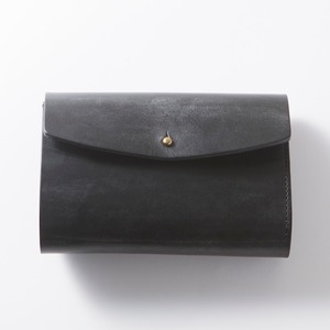 AMIACALVA(アミアカルヴァ) / Bridle Medium Wallet - BLACK-