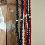 Mandi/マンディ Antique Beads Necklace(50cm)(Red)
