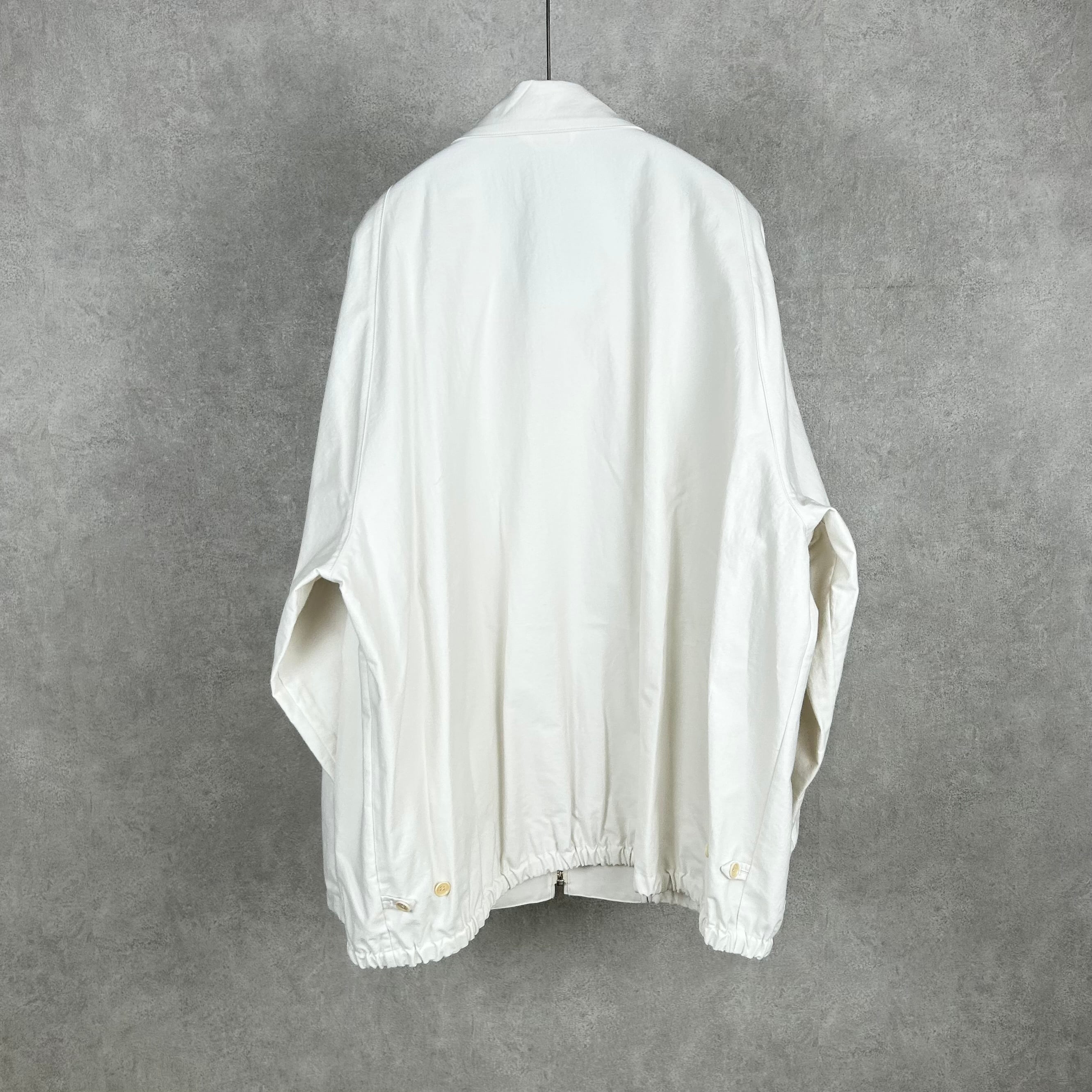 26SS》【STILL BY HAND】ZIP UP MOLESKIN BLOUSON ジップアップ