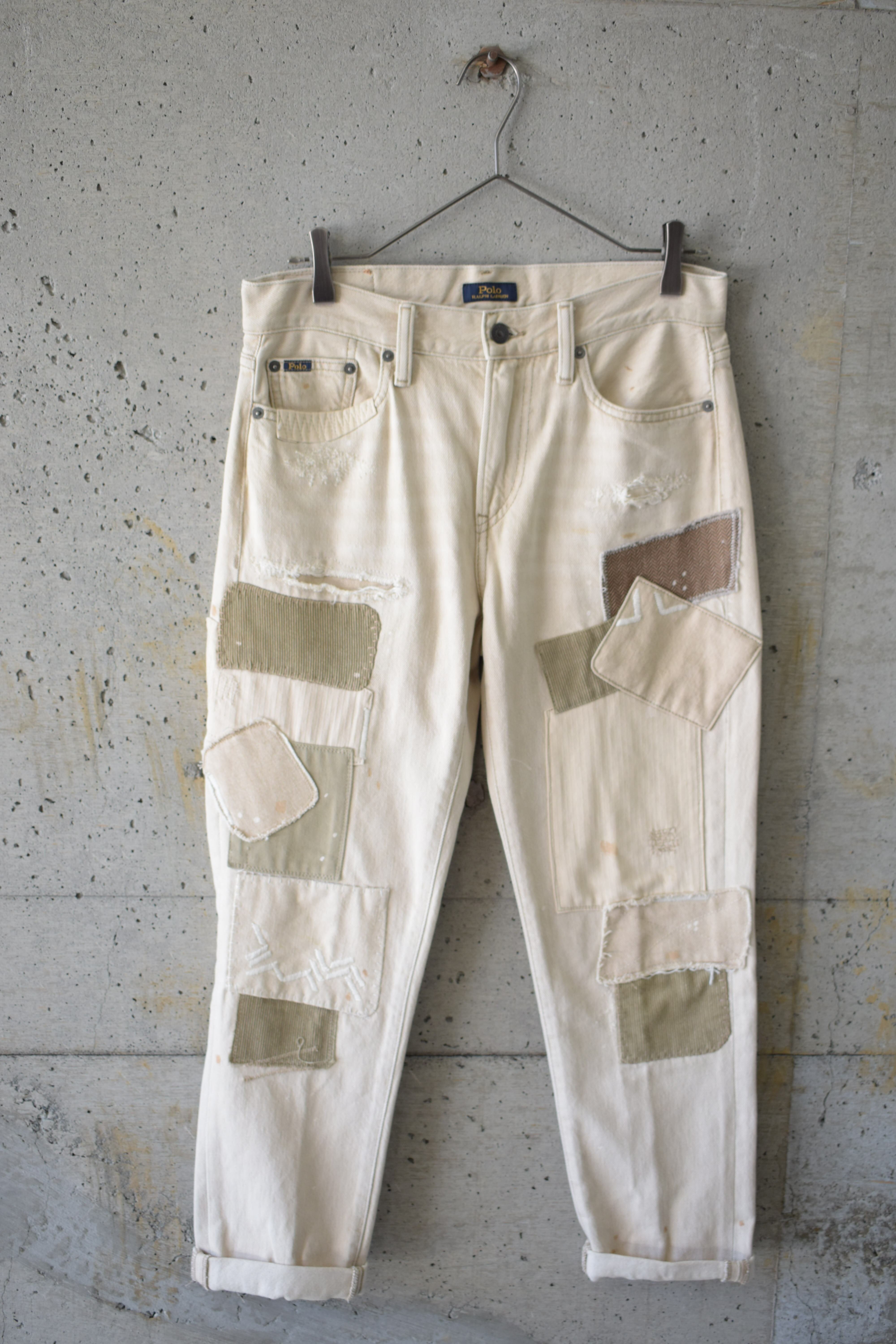 Patchwork pants