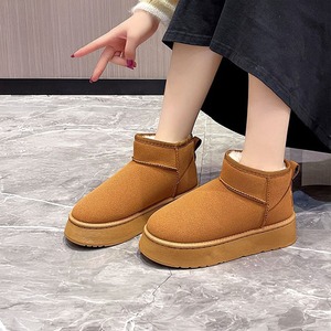 ムートンブーツ レディース 裏起毛 防寒 保温 厚底 韓国 大人 かわいい おしゃれ ショートブーツ 暖かい もこもこ 軽量 歩きやすい 大人可愛い 大人女子