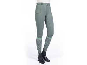 HKM　Winter riding breeches -Monaco- silicone full seat(冬用キュロット・裏起毛/4色）