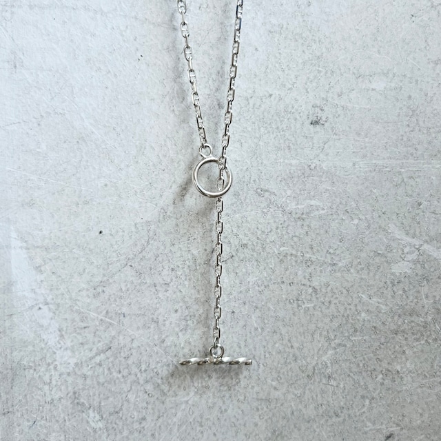 Twist Bar Chain AK Necklace