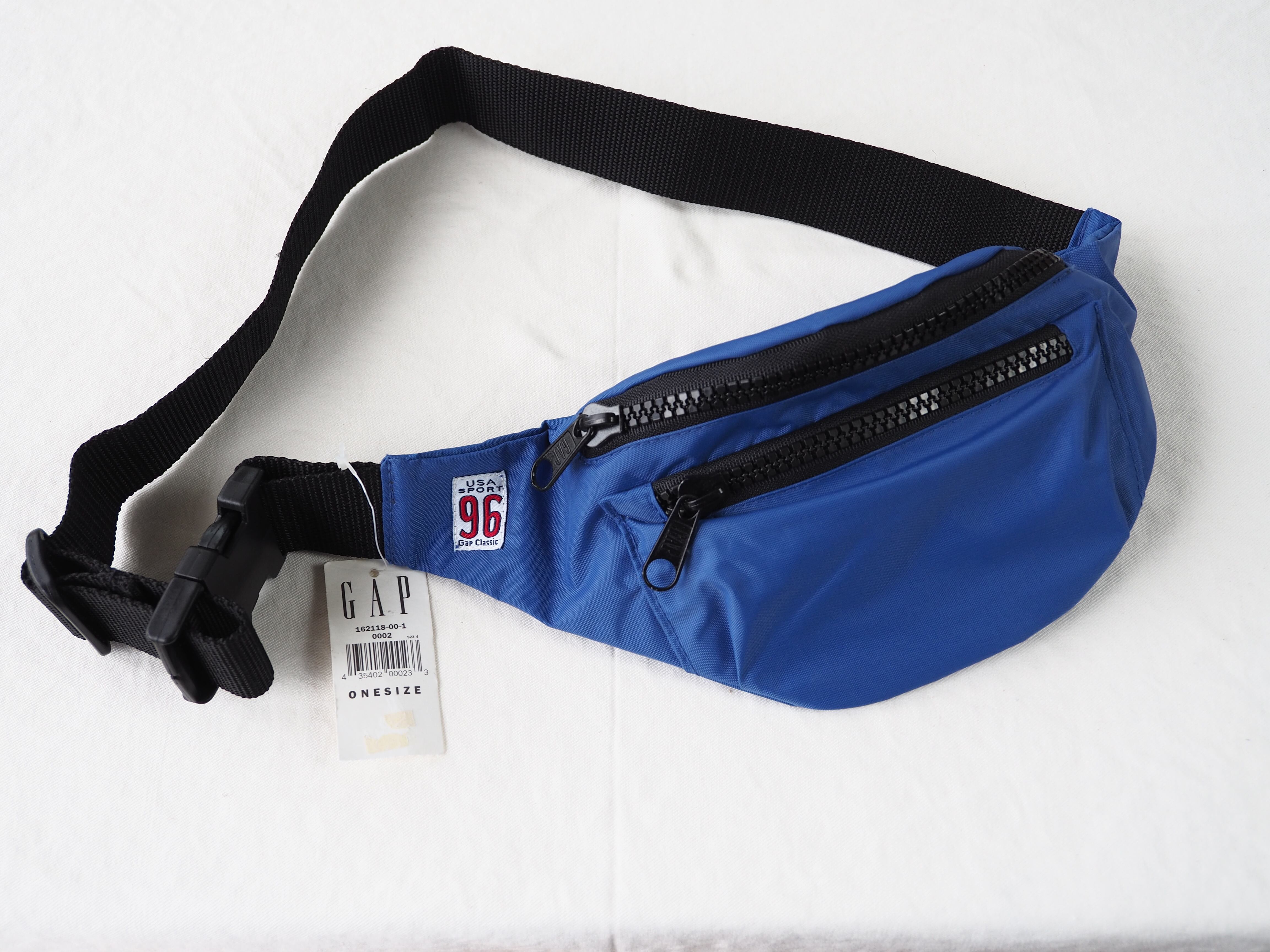 NOS 1990’s Gap ウエストバッグ blue