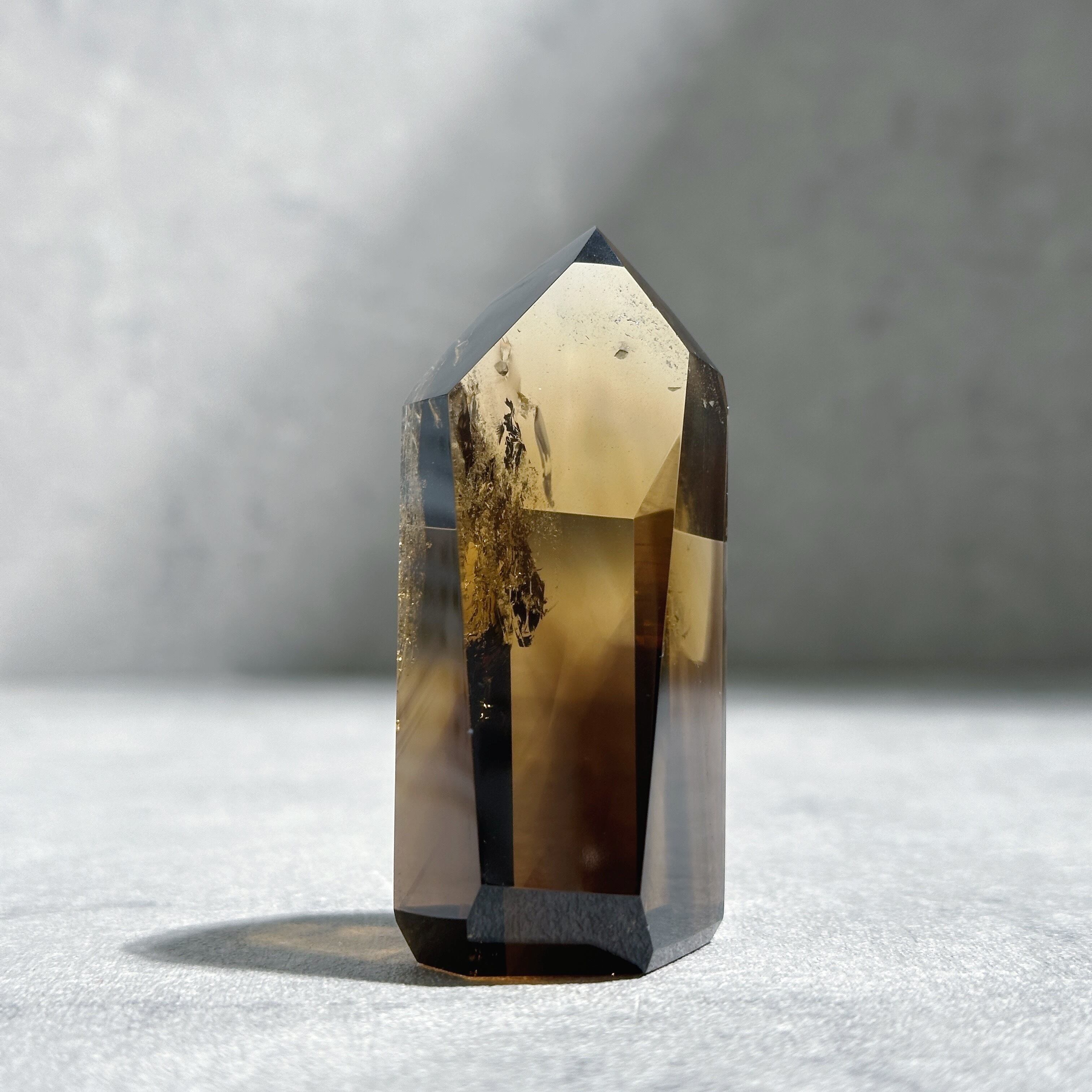 【☆爆レア】ナイジェリア・イコム産スモーキーファントムクォーツ Himalayan Hariqua | /ヒマラヤスモーキークォーツ 4pcs quartz smoky 置物