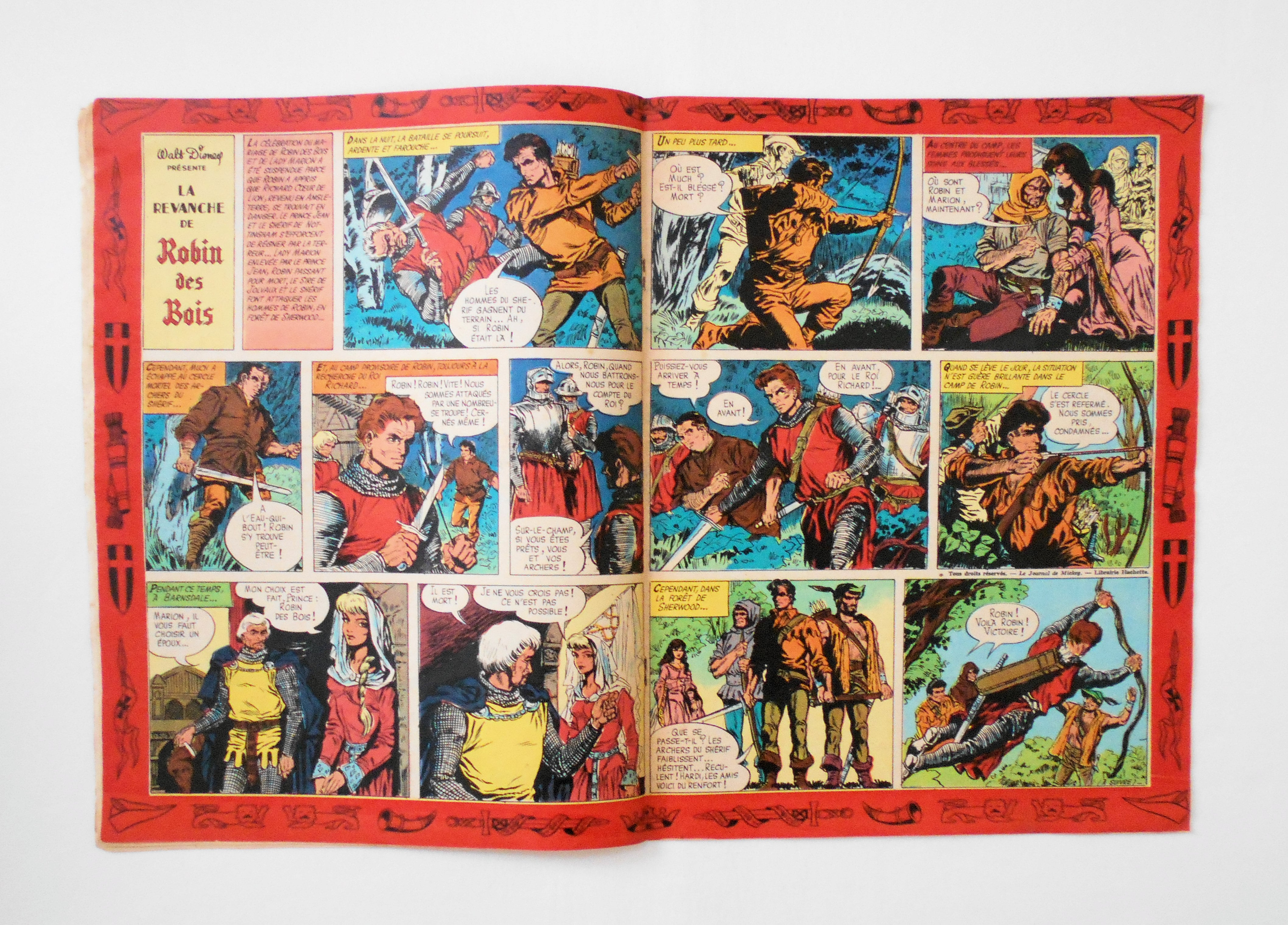 LE JOURNAL DE MICKEY】 NO.376 フランス版ディズニーマガジン ＜1959