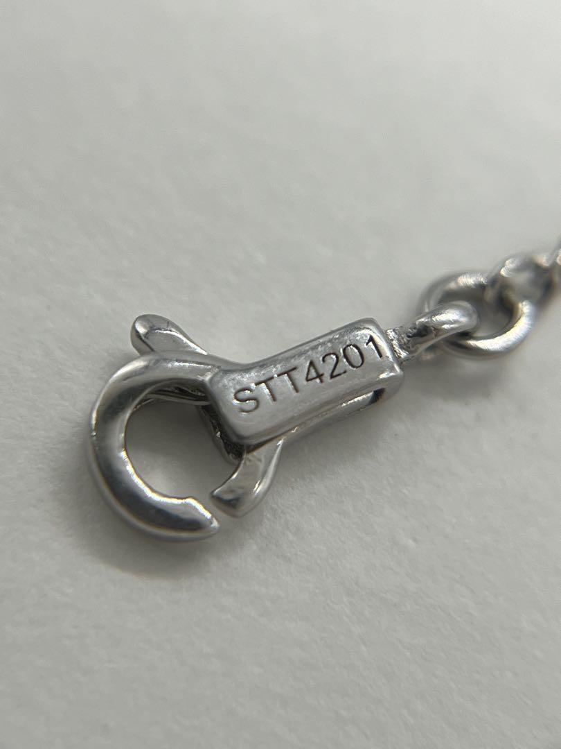 セリーヌ CELINE ゴシックロゴ ネックレス Ag925 SV シルバー