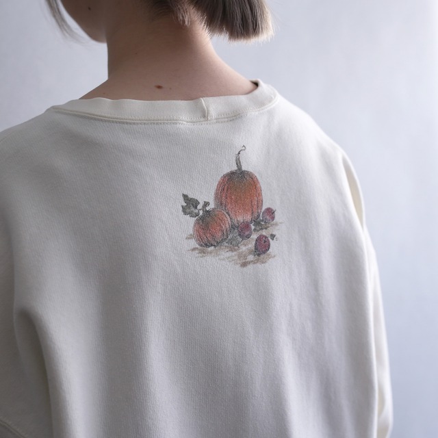 soft touch art graphic pattern big sweat