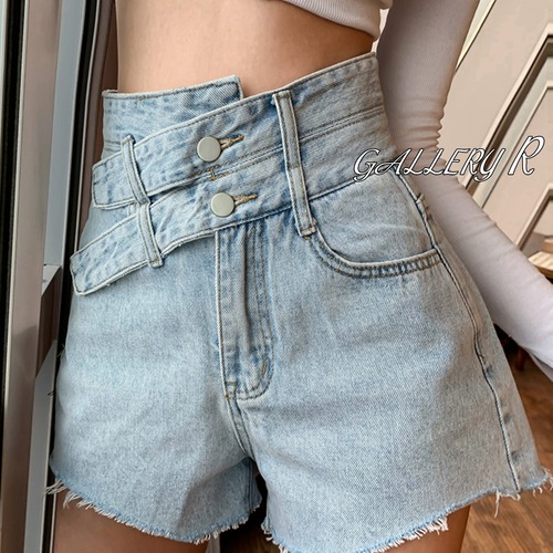 ショートパンツ　デニム　パンツ　ボトムス