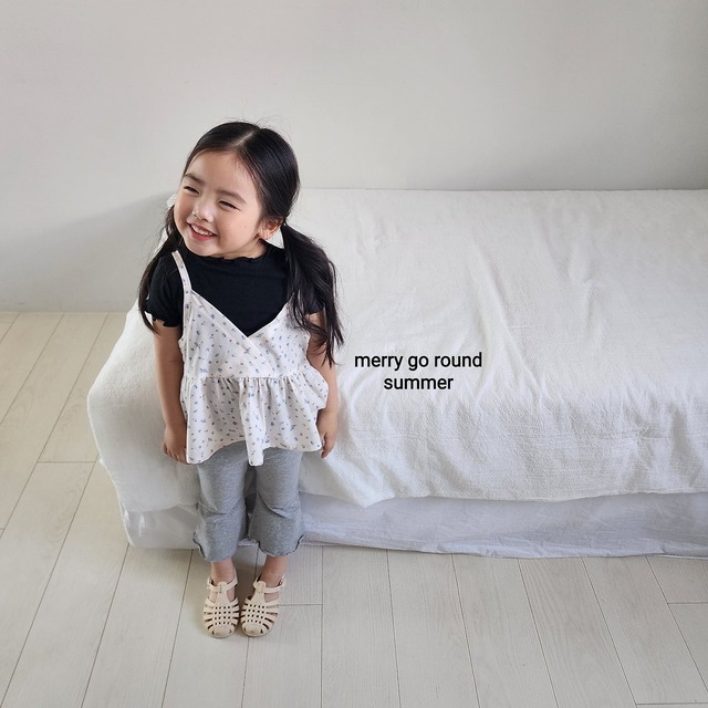 【取寄】merry go round｜summer jelly bootcut (melange)｜サマーゼリーブーツカット（メランジ）｜XS-2XL｜kids｜26 summer