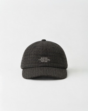 Nine Tailor Newton Cap BROWN CHECK