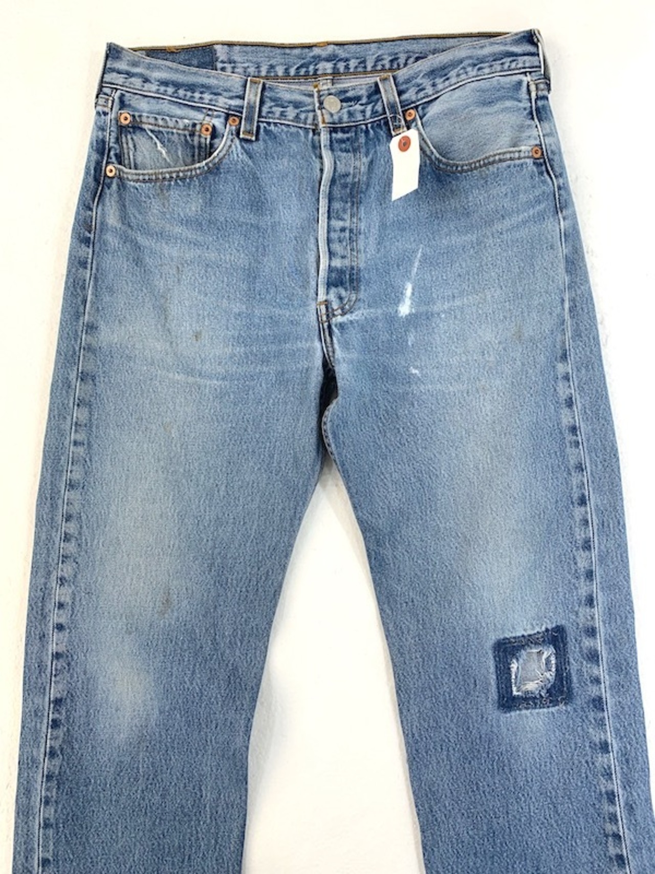 M-170 リーバイス Levis501 レギュラー 古着 2001年 米国バレンシア製 刻印555 W 84cm(ぐるり)L 73cm(股下) #copri