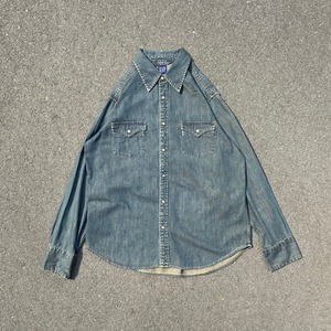 GAP / 90's Denim western shirt
