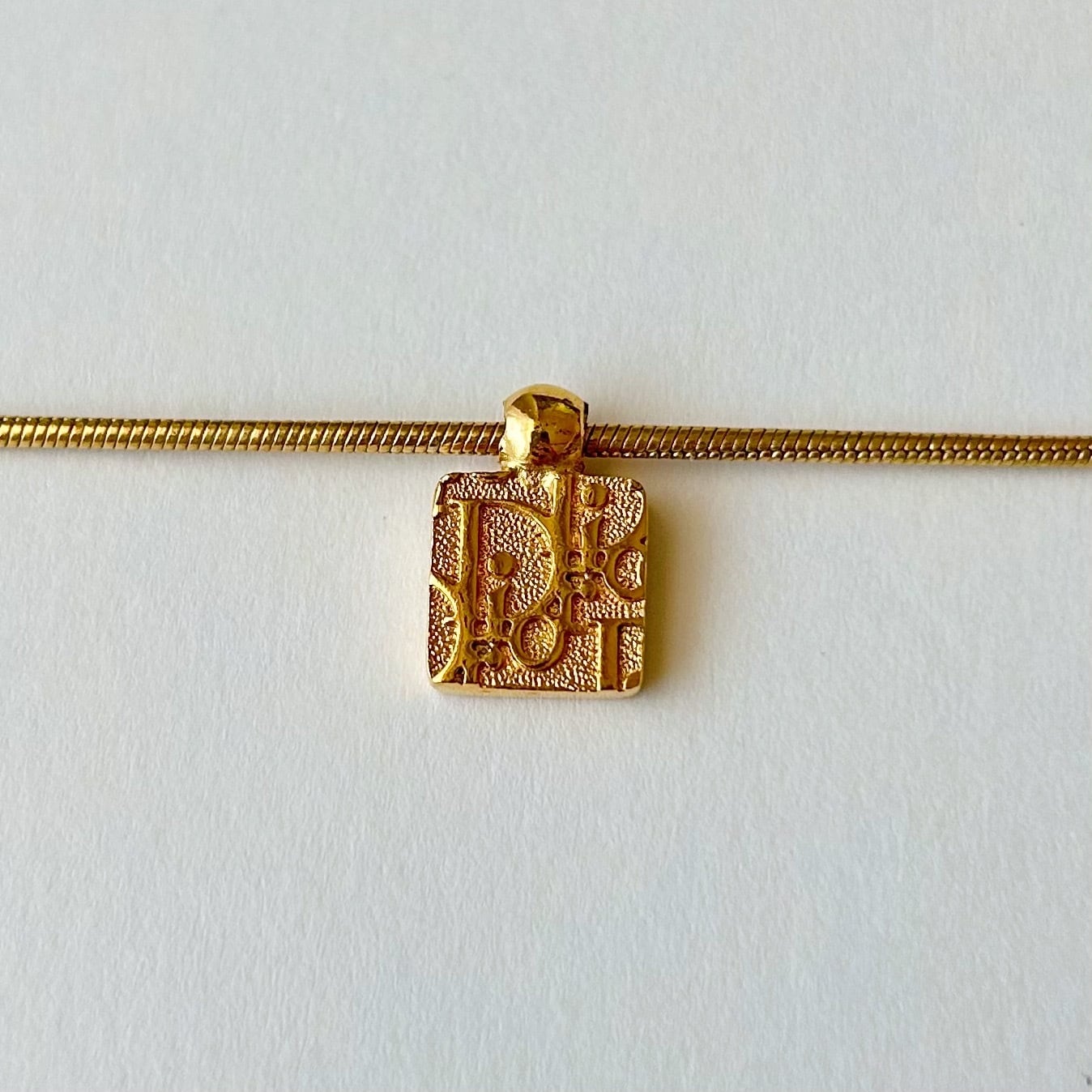 N5110】Christian Dior trotter 2way necklace/クリスチャンディオール