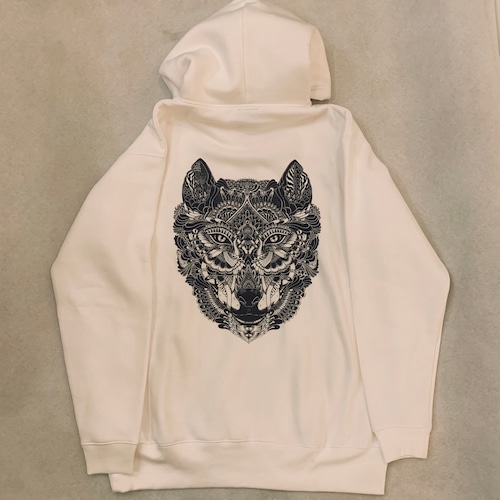 PB SURVIBE WOLF  HOODIE