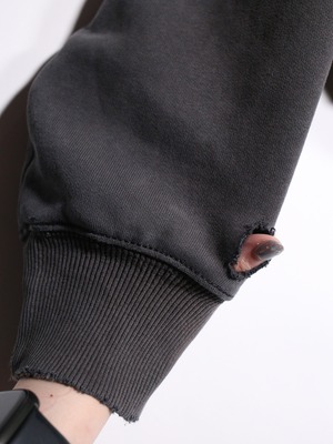 REMAKE / ”Carhartt” side-zip pocket hoodie