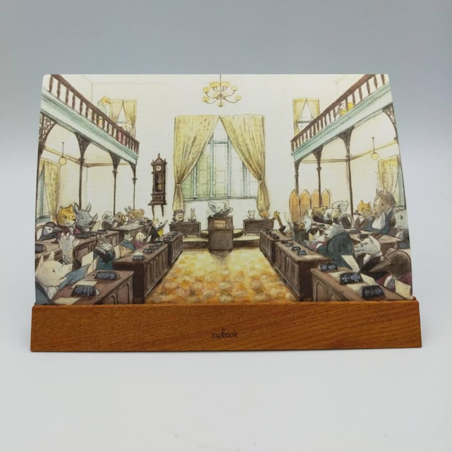 新潟十二ヵ月「県政記念館」スタンド付きポストカード