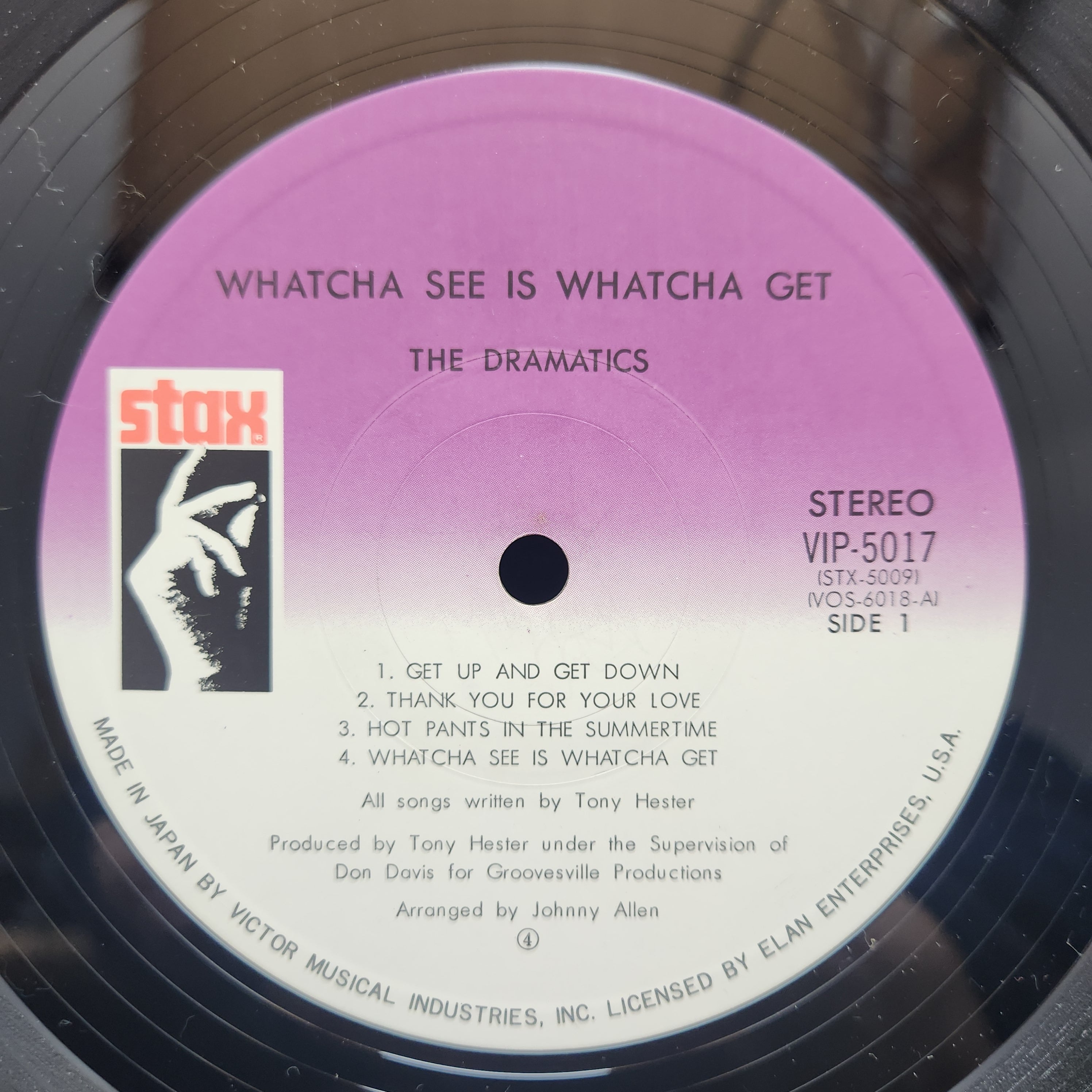 The Dramatics / Whatcha See Is Whatcha Get [VIP-5017] - 画像4