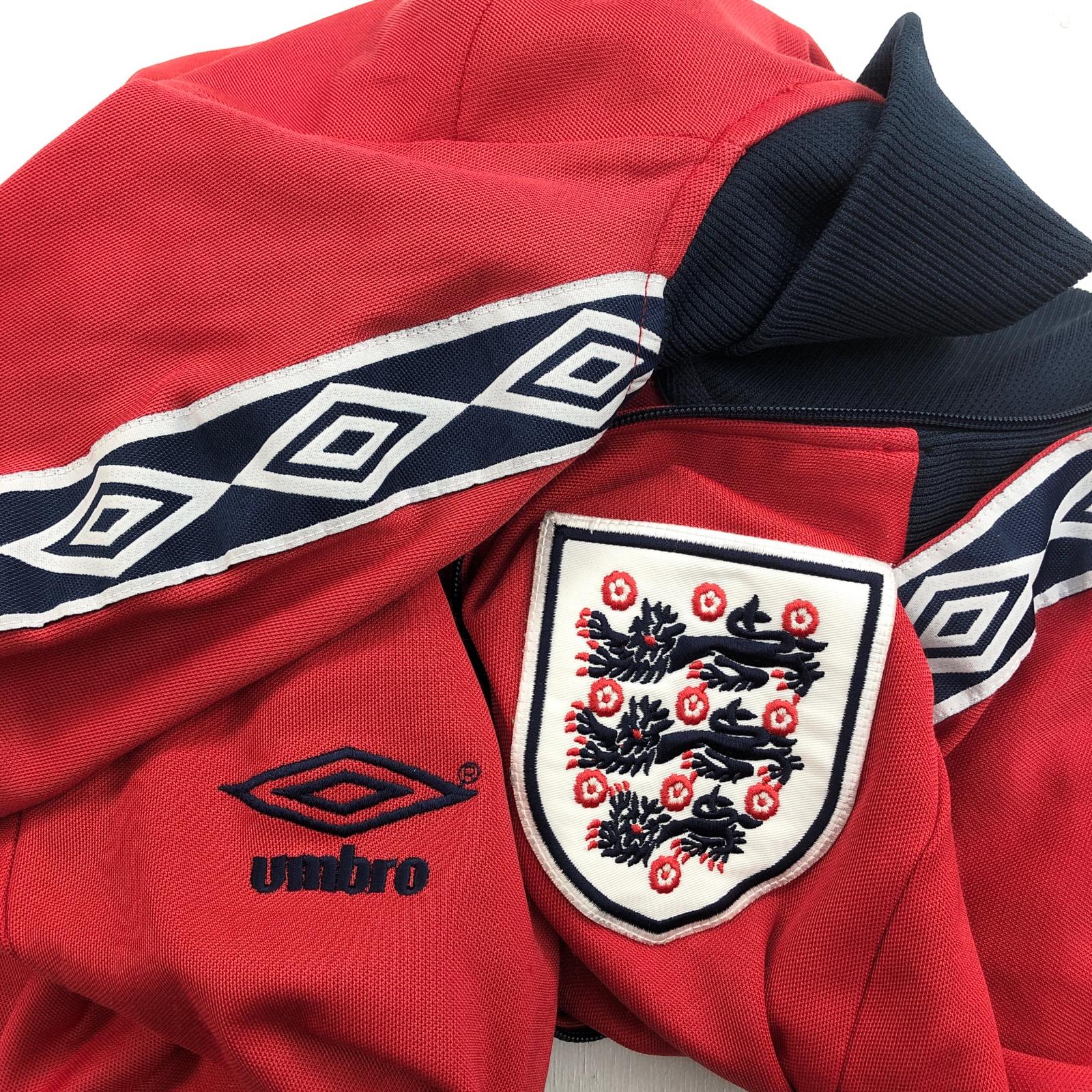 UMBRO アンブロ 80- 90年代あたり ENGLAND 代表 初期ロゴ 旧ロゴ 肩袖