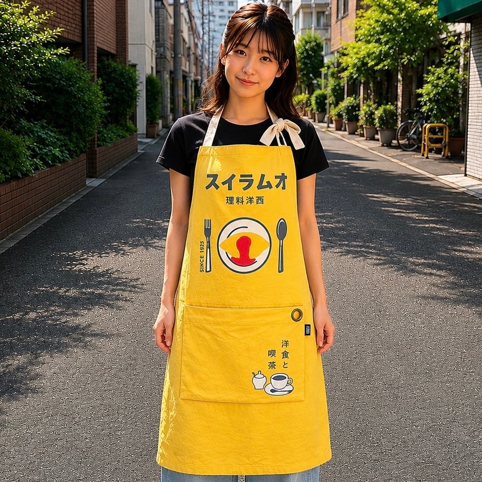 AND PACKABLE】オムライス エプロン(71054) | JOLIE