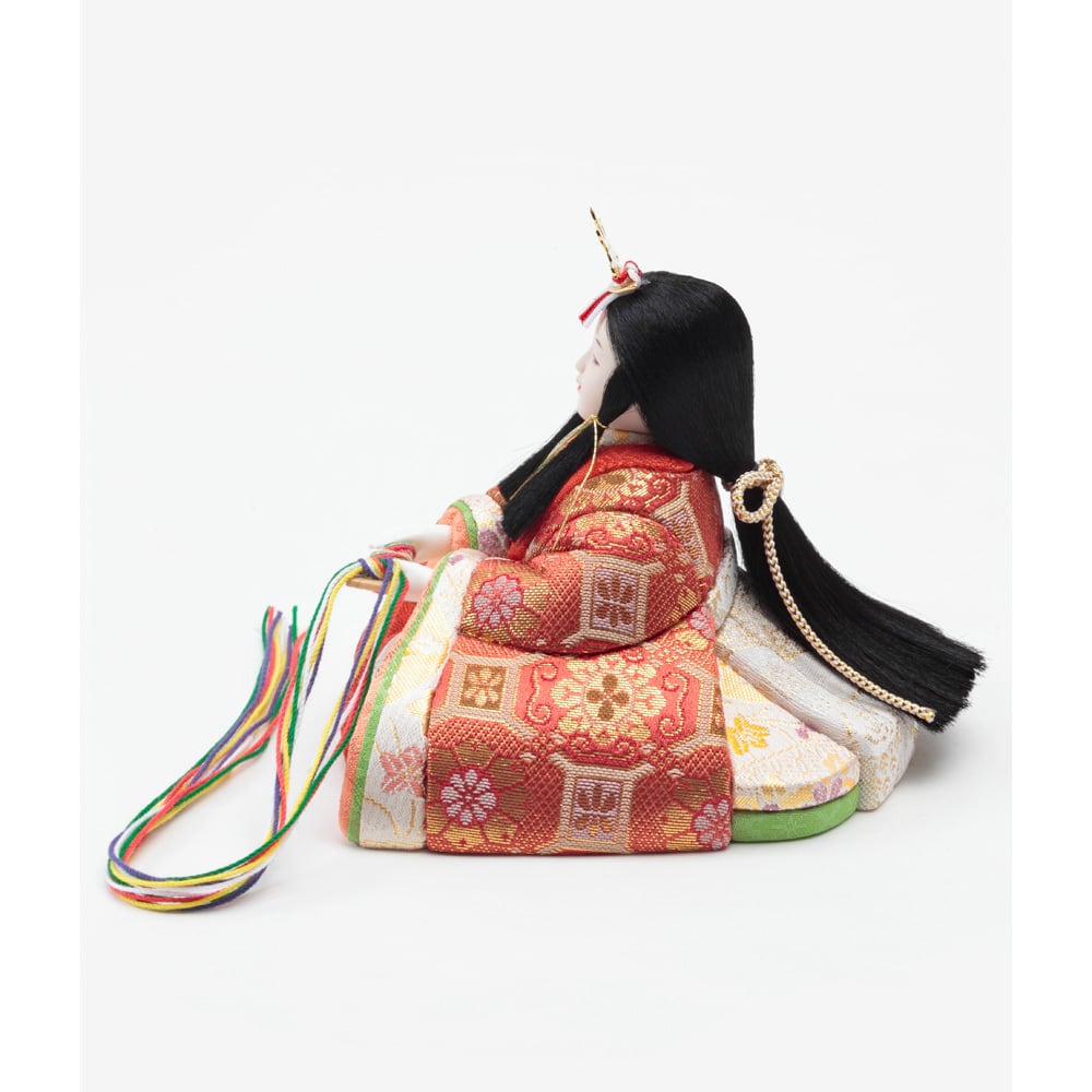 久月　置物　慈愛 雛人形 久月 ほのかシリーズ 彩乃｜収納タイプ｜伝統工芸士木村綾