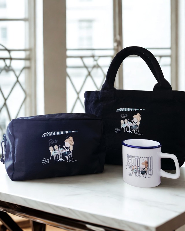 【1週間・数量限定】cafe_新作ポーチ＆マグカップ＆トートバッグ