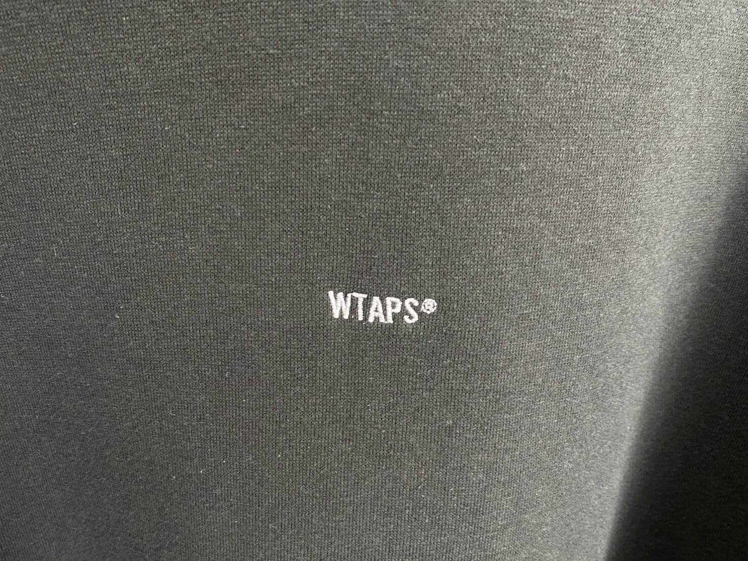 WTAPS BLANK 02 HOODED /COTTON SWEAT BLACK 04 212ATDT-CSM25 44762  