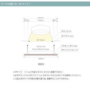 ダウンライト キャップ UME（LEDライト専用）　dlc-0025
