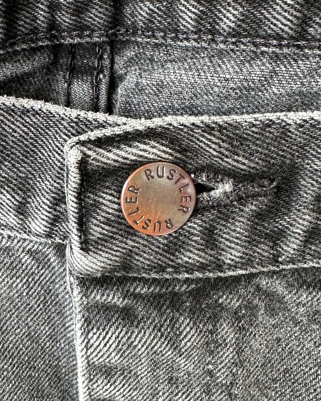 -Rustler- Vintage 90s Black Denim Pants
