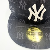 NEW ERA 59FIFTY/5950 MLB Jacquard ニューヨーク・ヤンキース ブラック