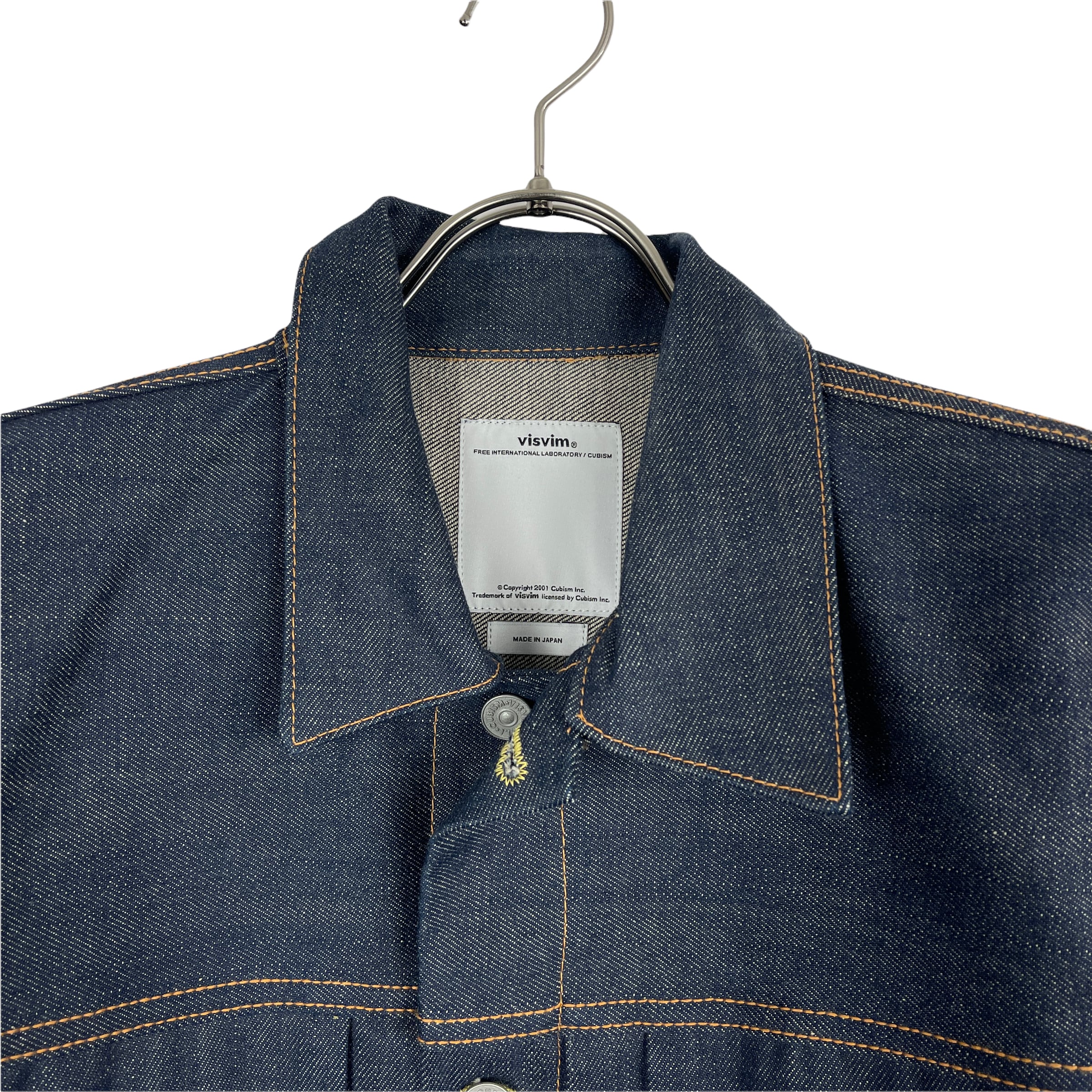 VISVIM(ビズビム) 101 JKT UNWASHED (V.F.) 15SS (indigo VISVIM(ビズビム) 101 JKT UNWASHED (V.F.) 15SS (indigo