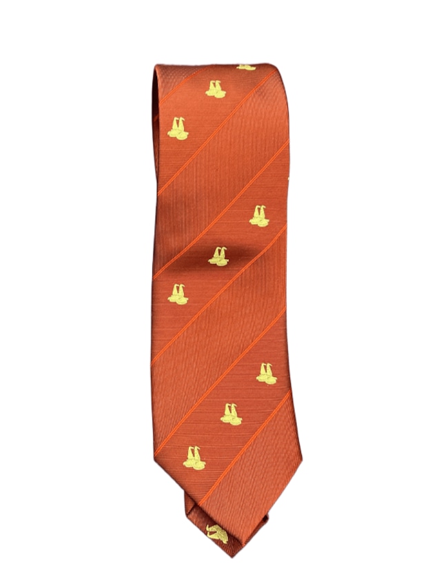 【コニサー資格保有者限定】コニサーポットスチル柄ネクタイ（レッド）