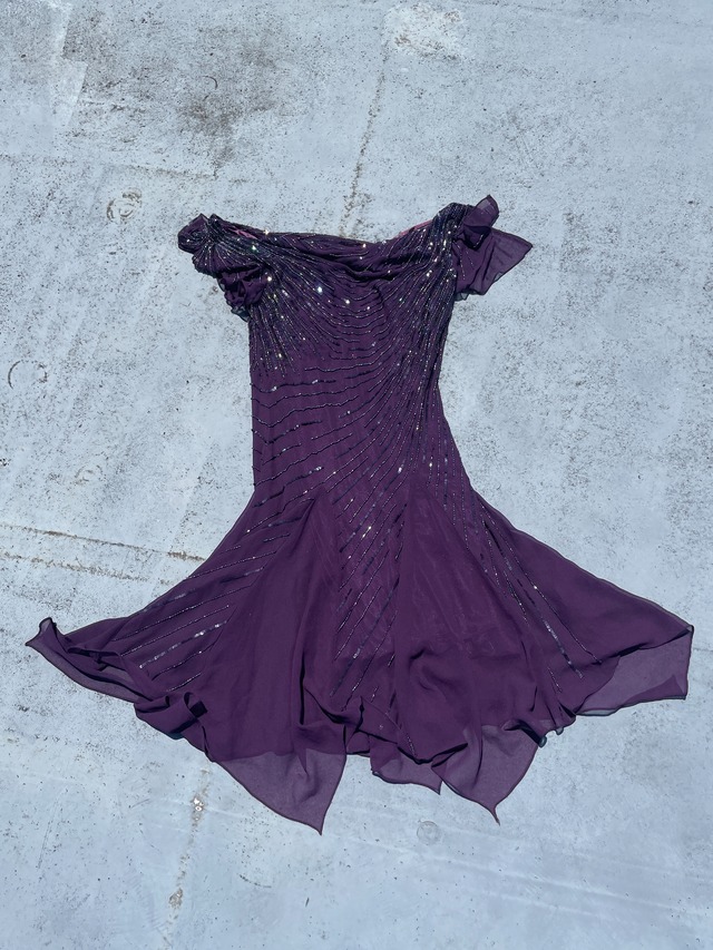 90s VTG glow dress