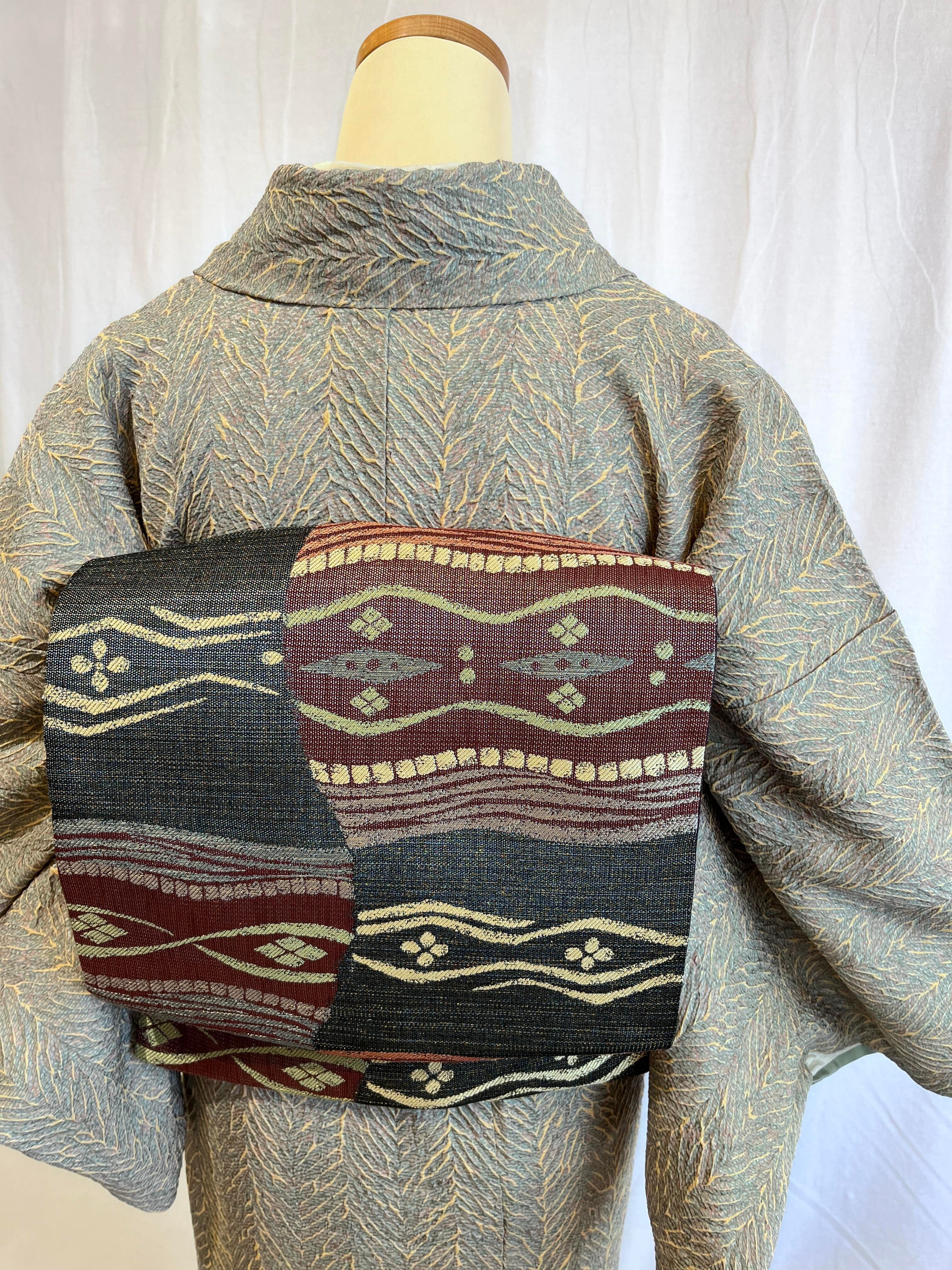 2251 絞り染め小紋 袷単品 Komon Kimono (lined kimono) | リサイクル