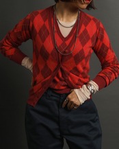 1980-90's Argyle / Ensemble Knit