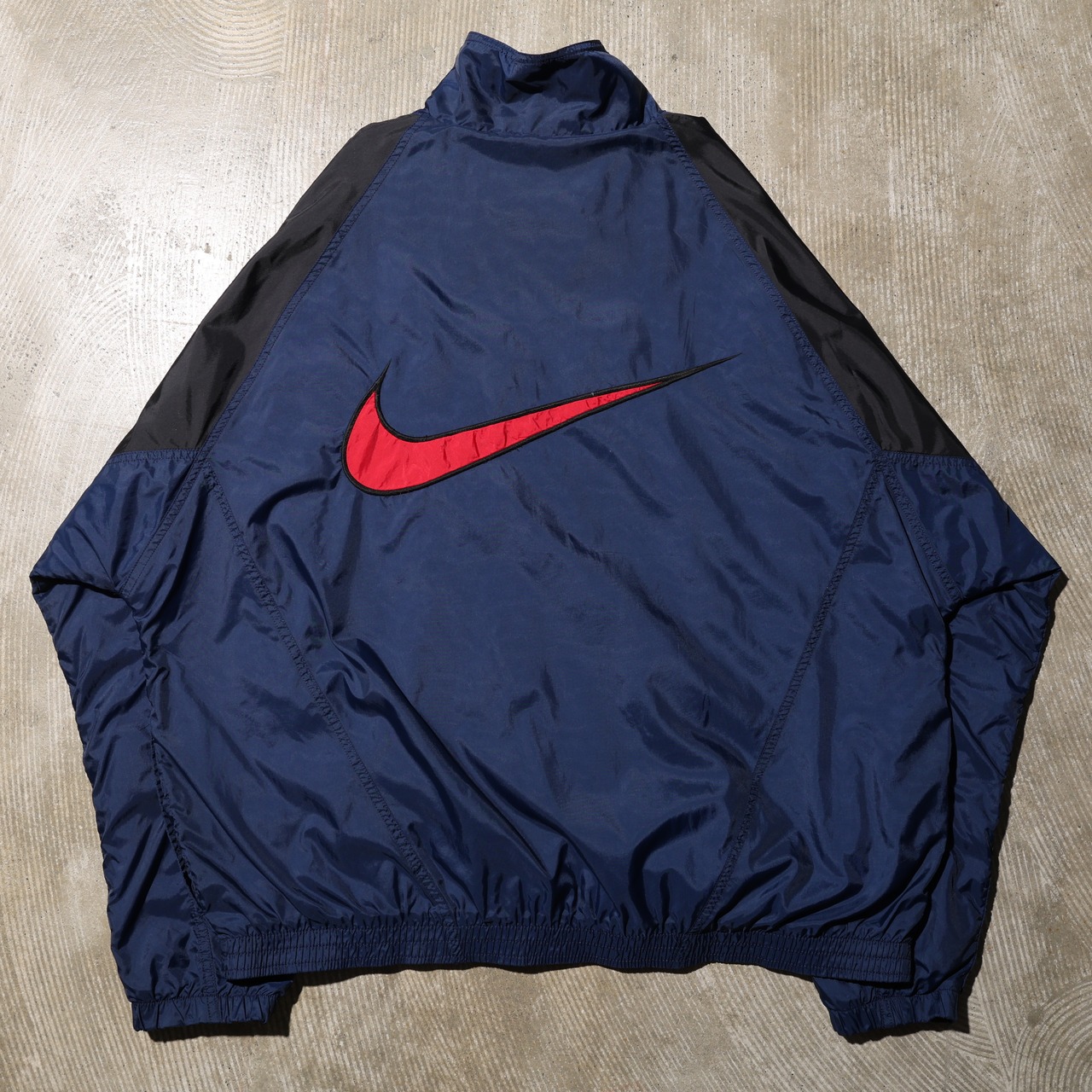 XL 90s Big Swoosh NIKE ビッグスウッシュ ナイロンジャケット ウインドブレーカー ナイキ