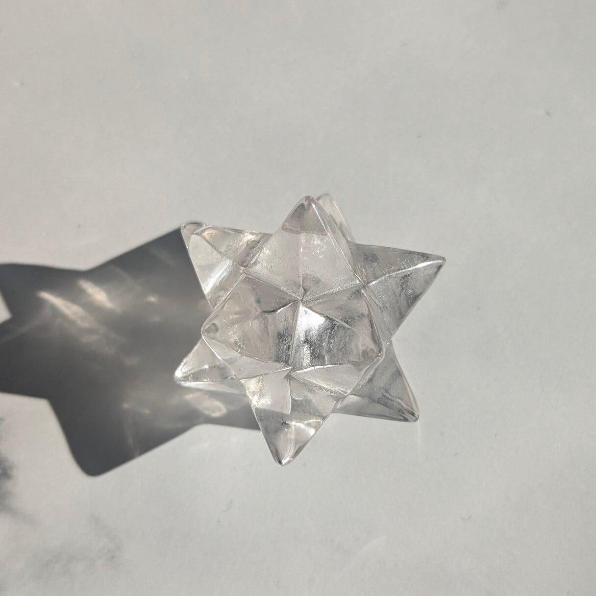 クリアクォーツ アステロイド 小 約32mm | iris imrama stone