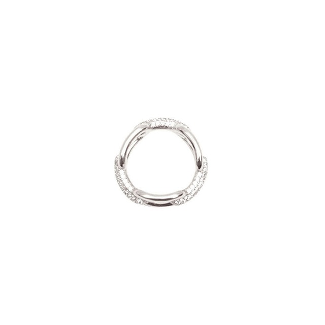ダニエルウェリントン DANIEL WELLINGTON Crystal Link Ring 62 S リング DW00400620 レディース メンズ 21号 シルバー