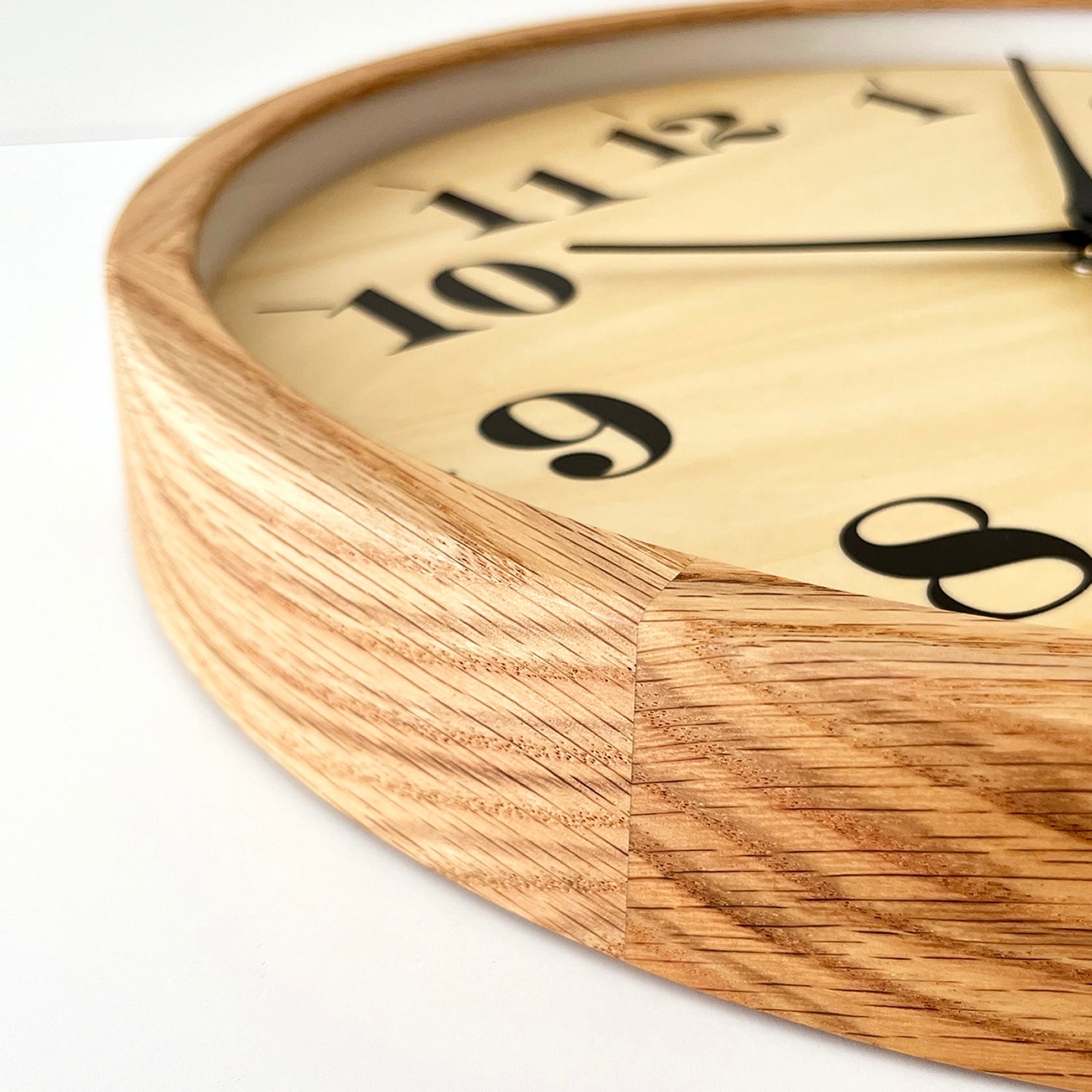 KATOMOKU muku clock 22 LL オーク km-142OA 掛け時計 | 加藤木工株式