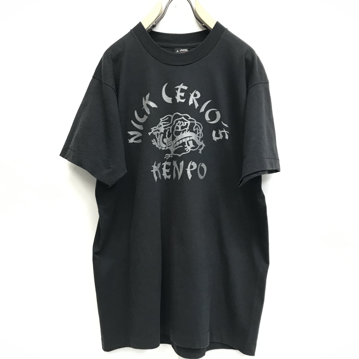 90年代 USA製 NICK CERIOS KENPO 拳法 両面プリント 格闘技 Tシャツ ...