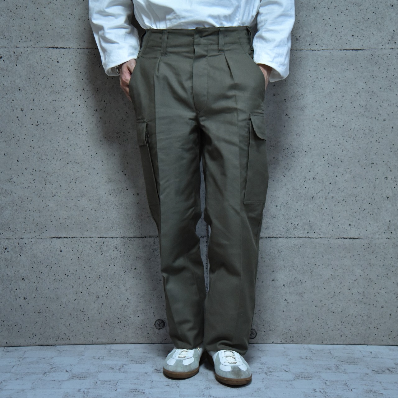 DEAD STOCK】90s German Army Moleskin Pants ドイツ軍 モールスキン 
