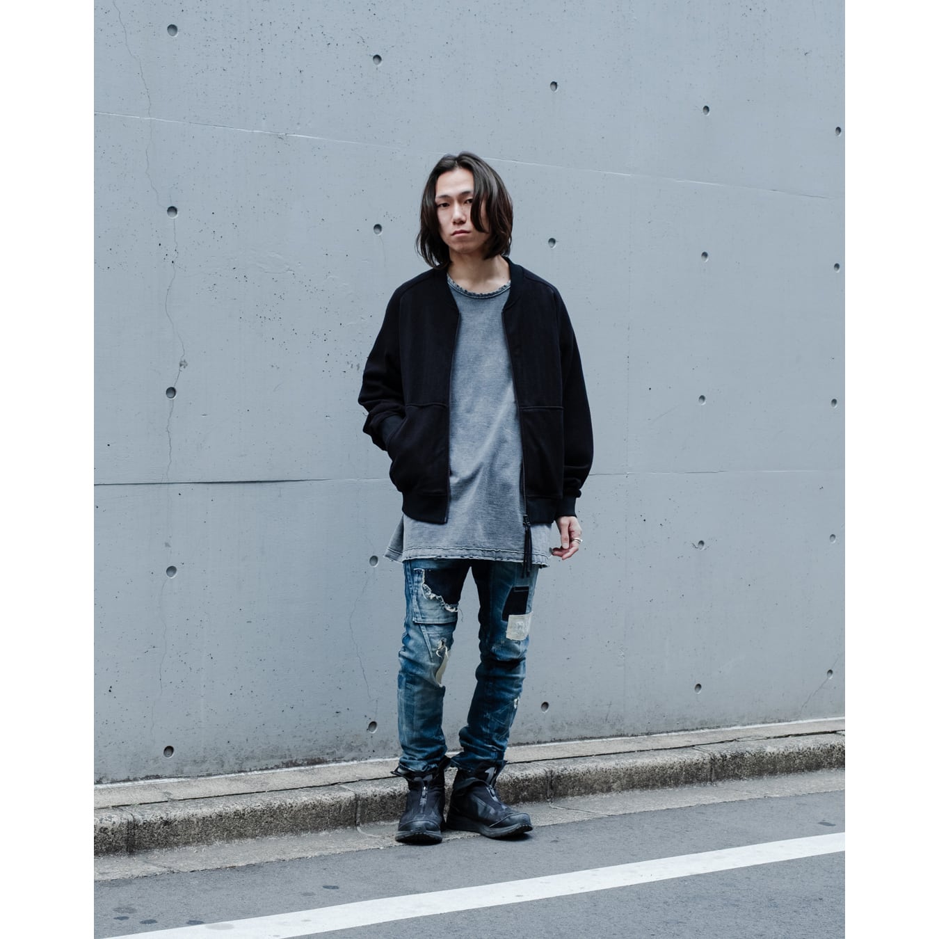 D.HYGEN] (ディーハイゲン) ST107-0325S Product Processed Stretch